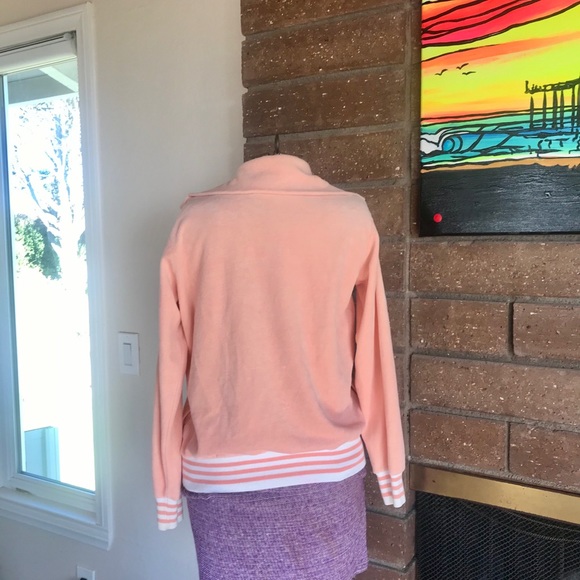 Just peachy🍑, vintage velour, Adidas jacket. - Picture 3 of 8
